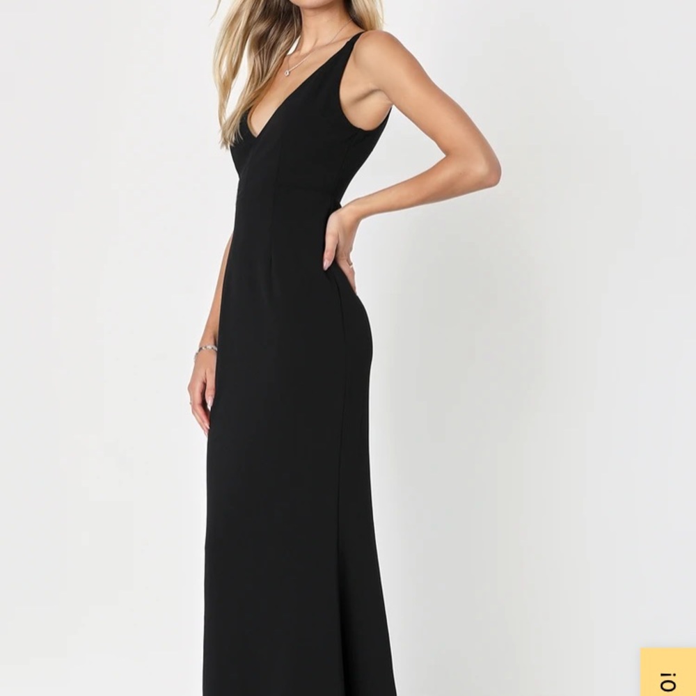 Lulus black dress size medium